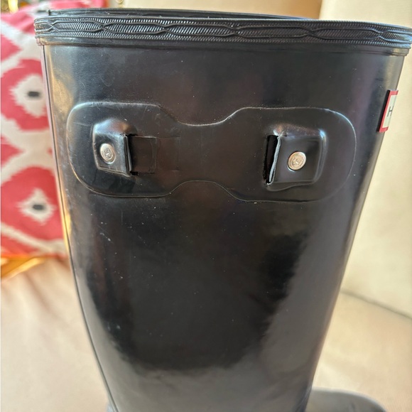 Hunter Classic Black Tall Boots - Picture 8 of 9